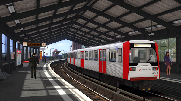 U-Bahn Hamburg U1 & U3 for TS Classic