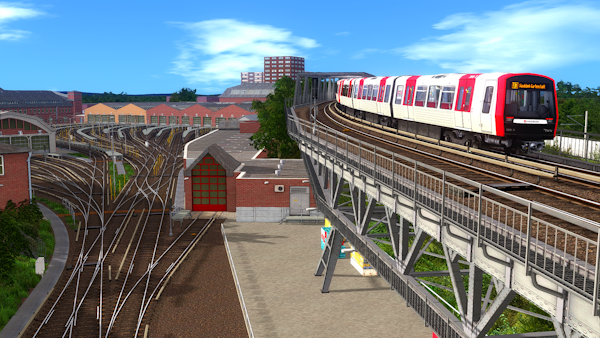 U-Bahn Hamburg U1 & U3 for TS Classic