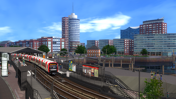 U-Bahn Hamburg U1 & U3 for TS Classic