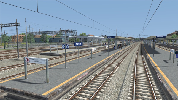 N-W Italian Railway Torino-Novara