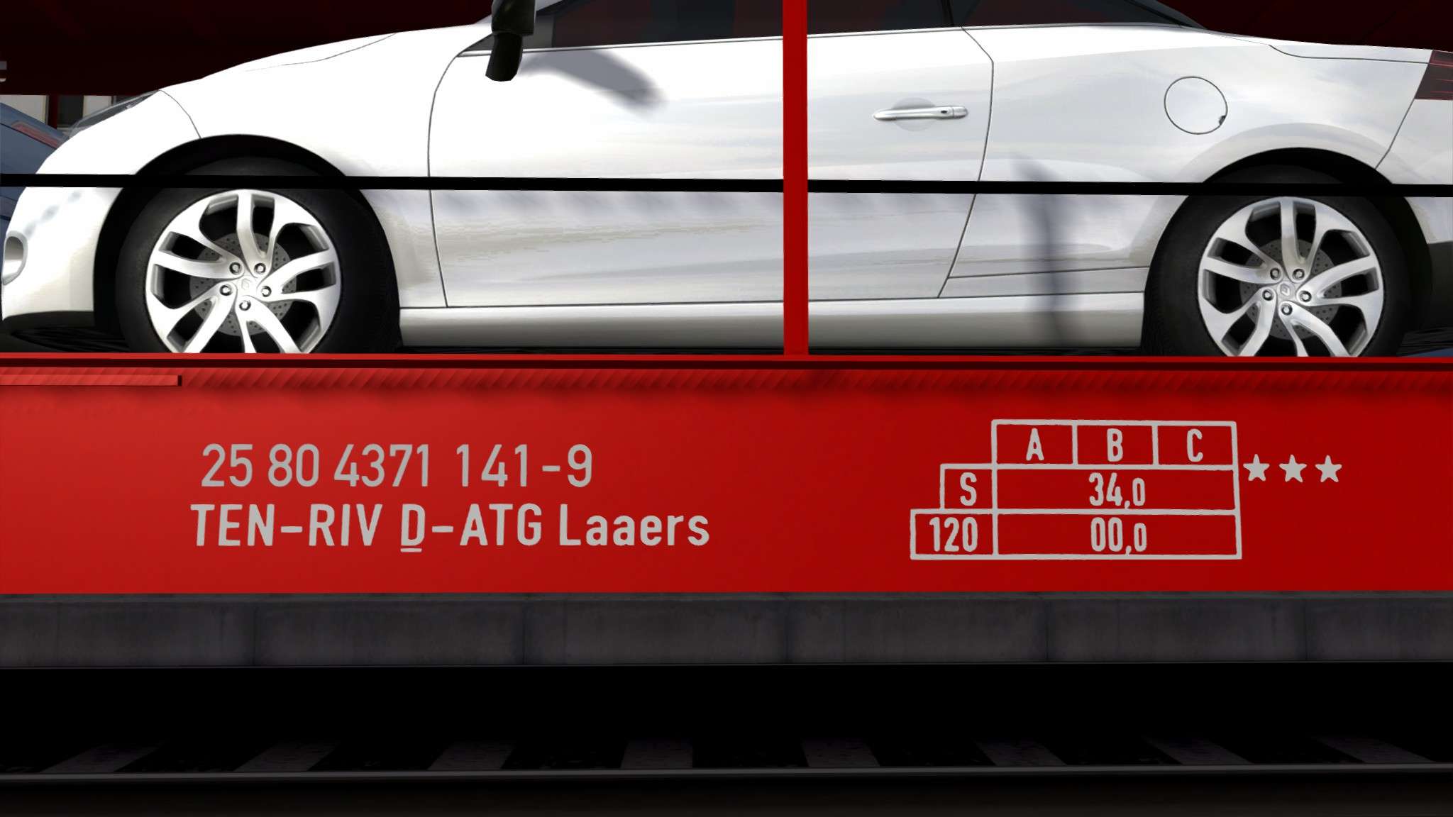 Just Trains 3D ZUG Car Transporter Mega Pack