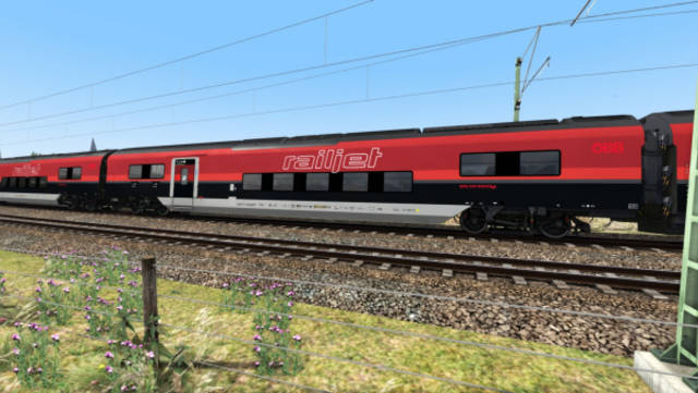 3D ZUG ÖBB Railjet 2