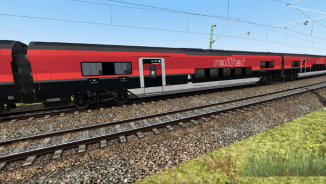 3D ZUG ÖBB Railjet 2