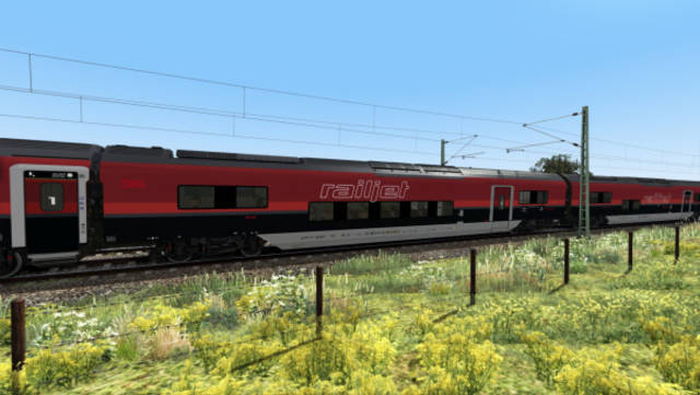 3D ZUG ÖBB Railjet 2