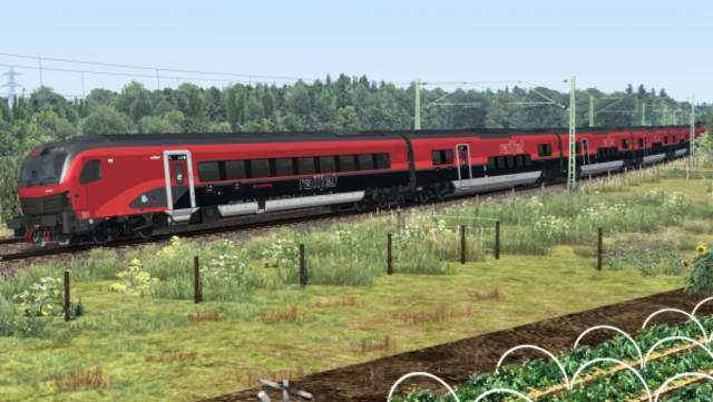3D ZUG ÖBB Railjet 2