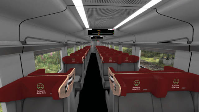 3D ZUG ÖBB Railjet 2