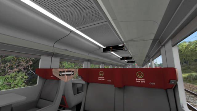3D ZUG ÖBB Railjet 2