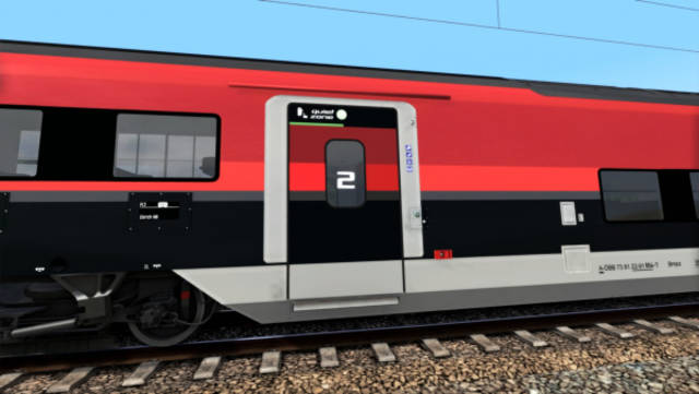 3D ZUG ÖBB Railjet 2