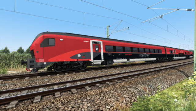 3D ZUG ÖBB Railjet 2