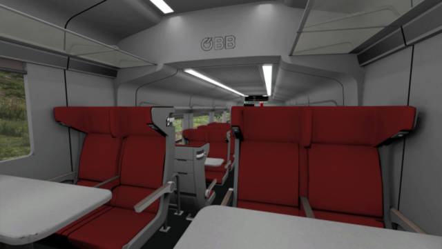 3D ZUG ÖBB Railjet 2
