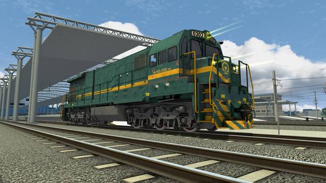China Railways ND5-II Diesel Locomotive