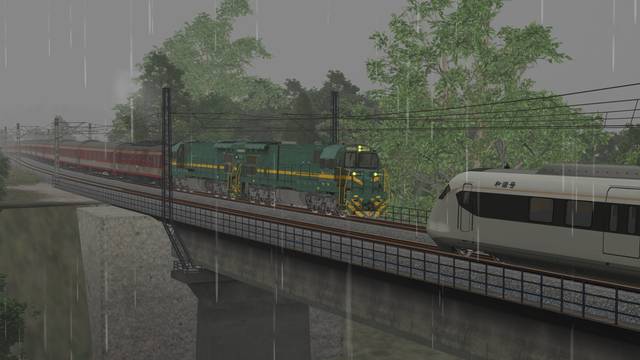 China Railways ND5-II Diesel Locomotive