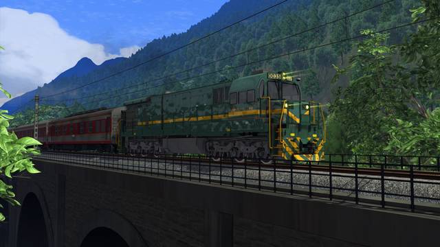 China Railways ND5-II Diesel Locomotive