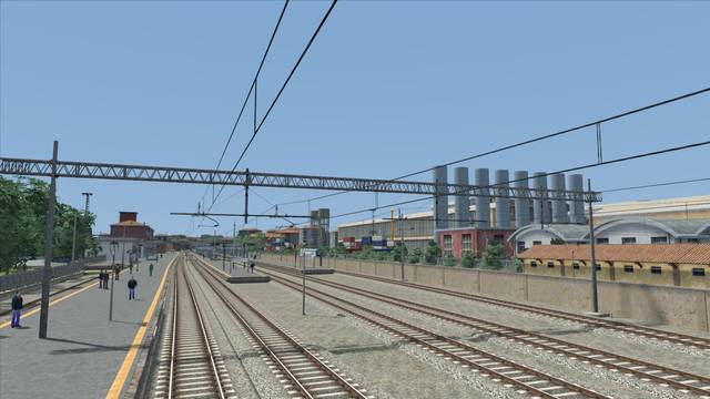 N-W Italian Railway Torino-Novara