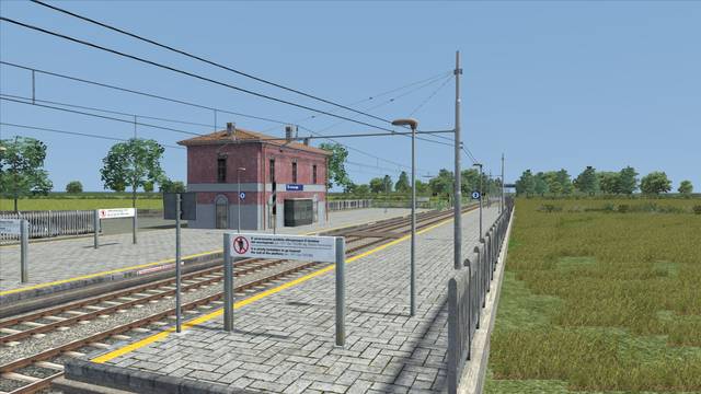 N-W Italian Railway Torino-Novara
