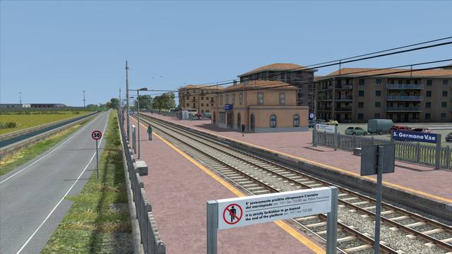 N-W Italian Railway Torino-Novara