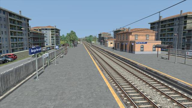 N-W Italian Railway Torino-Novara