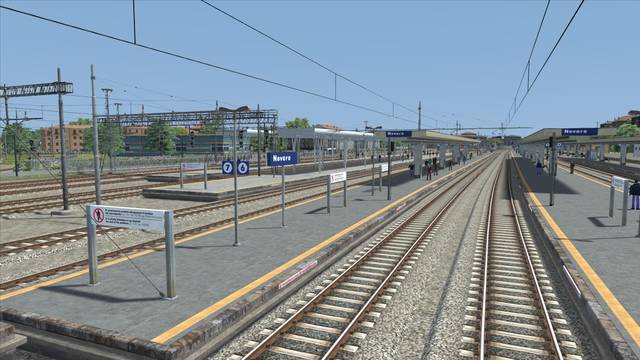 N-W Italian Railway Torino-Novara
