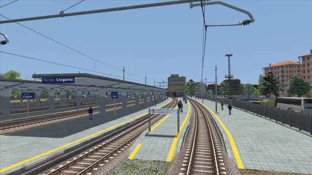 N-W Italian Railway Torino-Novara
