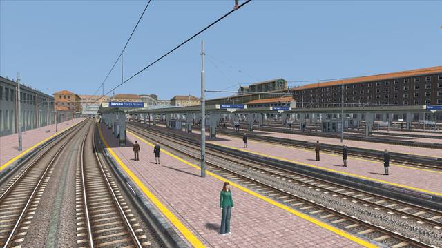 N-W Italian Railway Torino-Novara