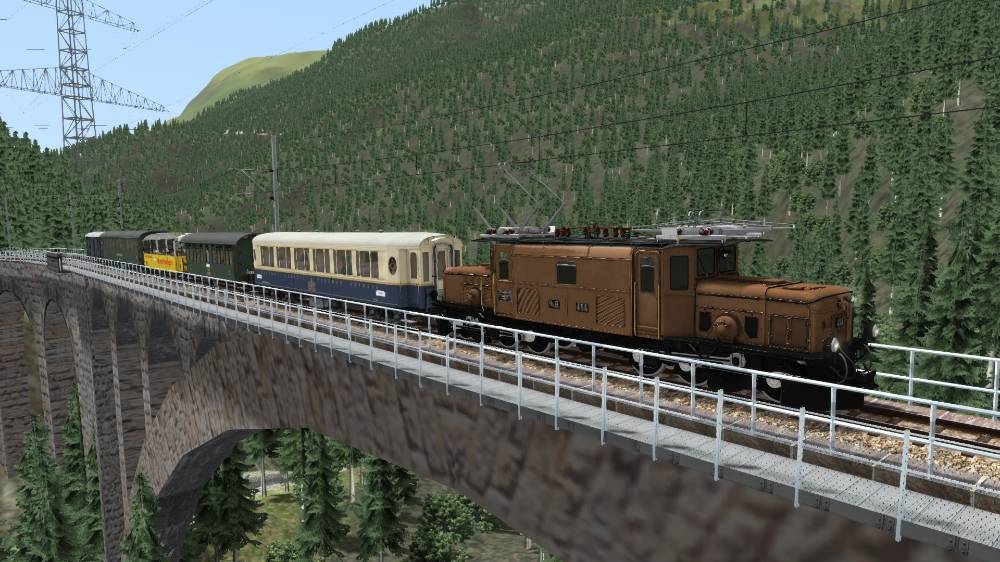 LGB Locomotive électrique Ge 6/6 I Crocodile, RhB, Voie G