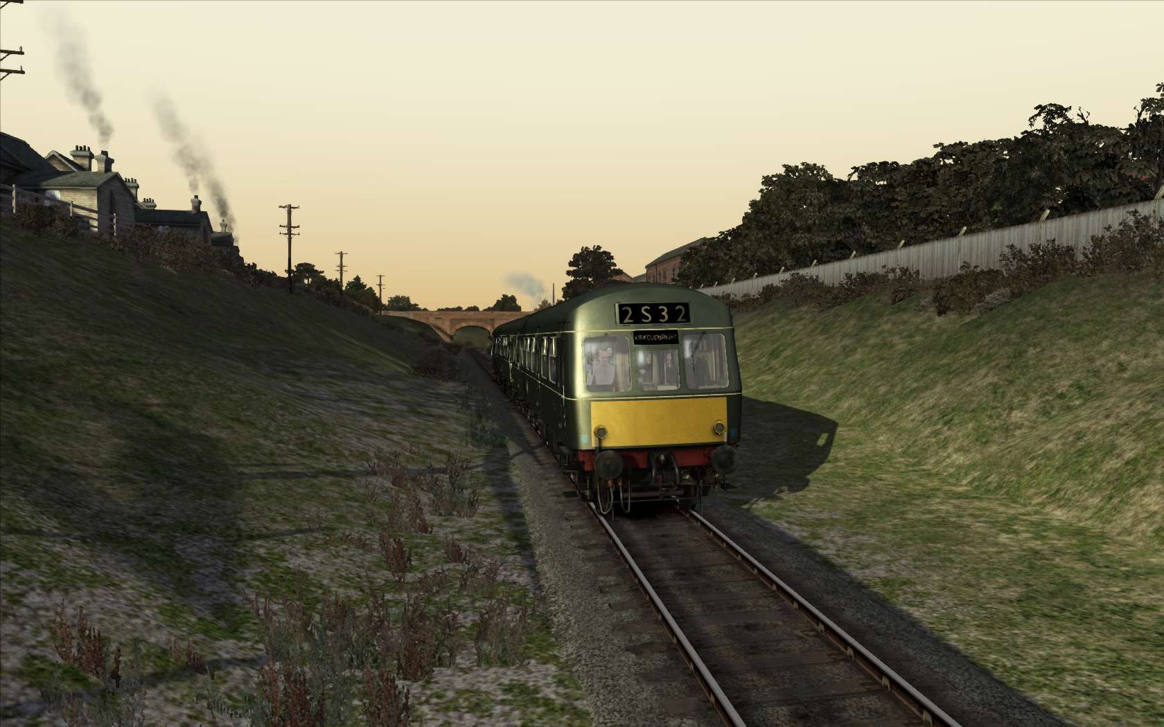 Just Trains Trains & Drivers Basic Line Green Diesels Scenario Pack