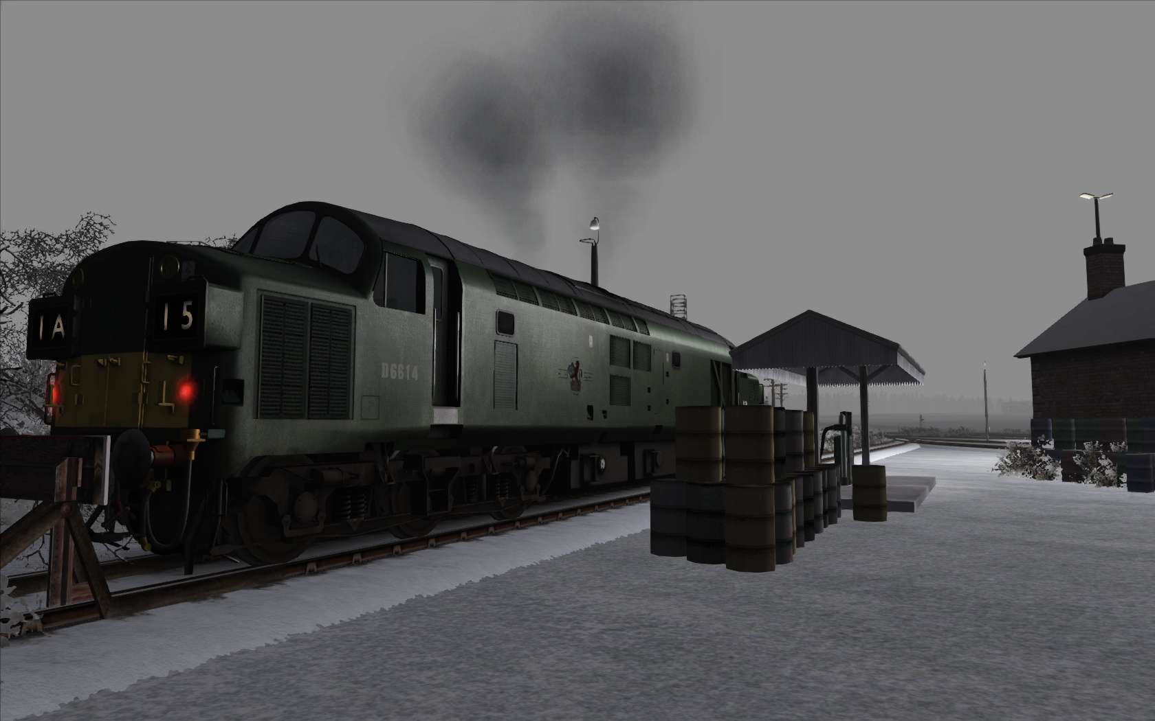 Just Trains Trains & Drivers Basic Line Green Diesels Scenario Pack