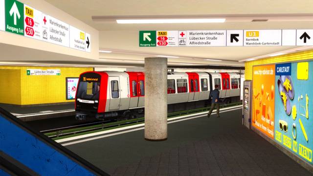 U-Bahn Hamburg U1 & U3